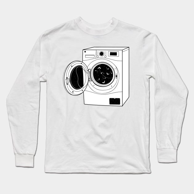 The washing machine Long Sleeve T-Shirt by coclodesign